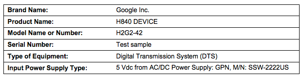 H840 device