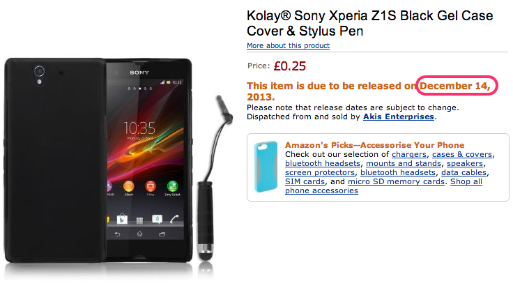 Kolay®_Sony_Xperia_Z1S_Black_Gel_Case_Cover___Stylus_Pen__Amazon.co.uk__Electronics-5