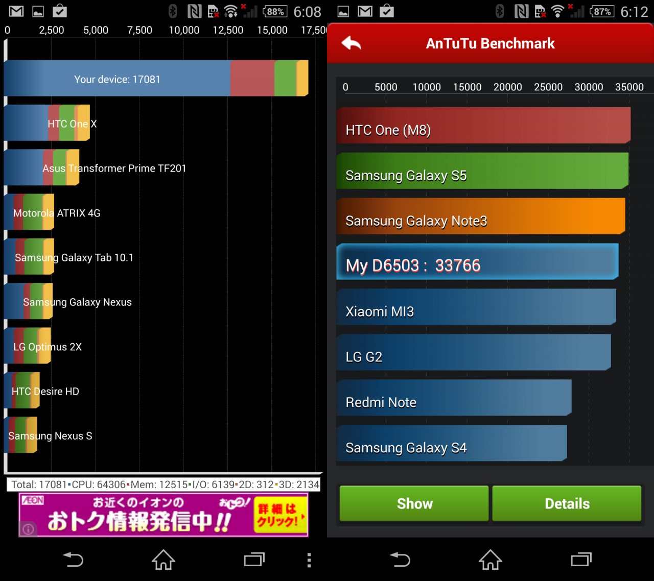 xperia z1bench