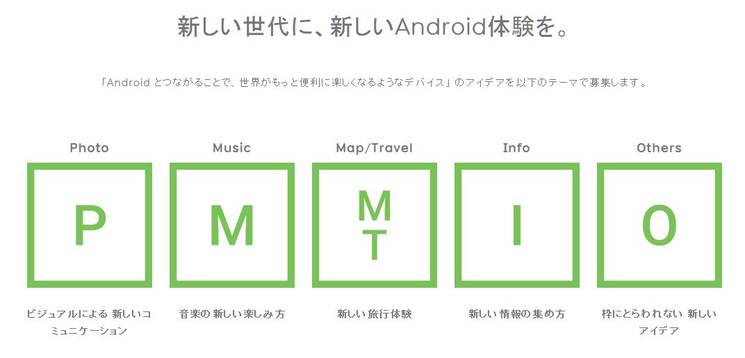 「Android Experiments OBJECT」