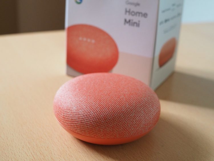 Google Home mini コーラル