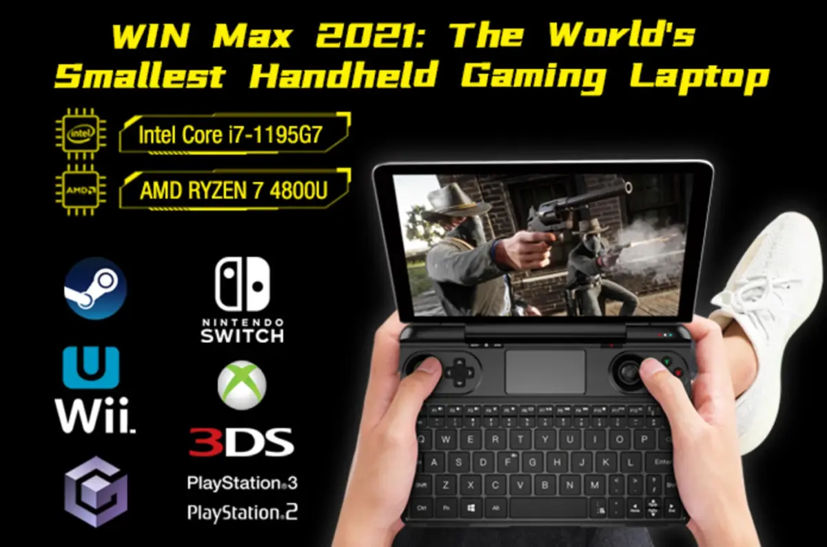 Tigar LakeになったGPD WIN Max 2021がクラウドファンディング実施中 | Dream Seed