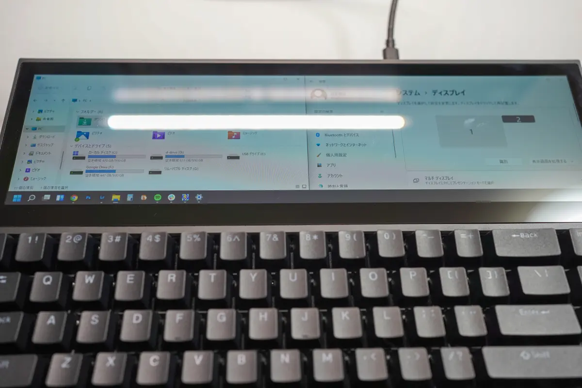 FICIHP タッチディスプレイ一体型メカニカルキーボード ディスプレイ付きメカニカルキーボード「FICIHP」レビュー。使い