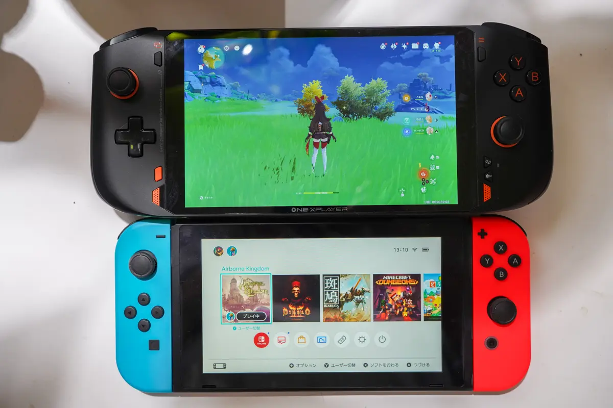 Switchサイズの7型ゲーミングPC「ONEXPLAYER mini」レビュー