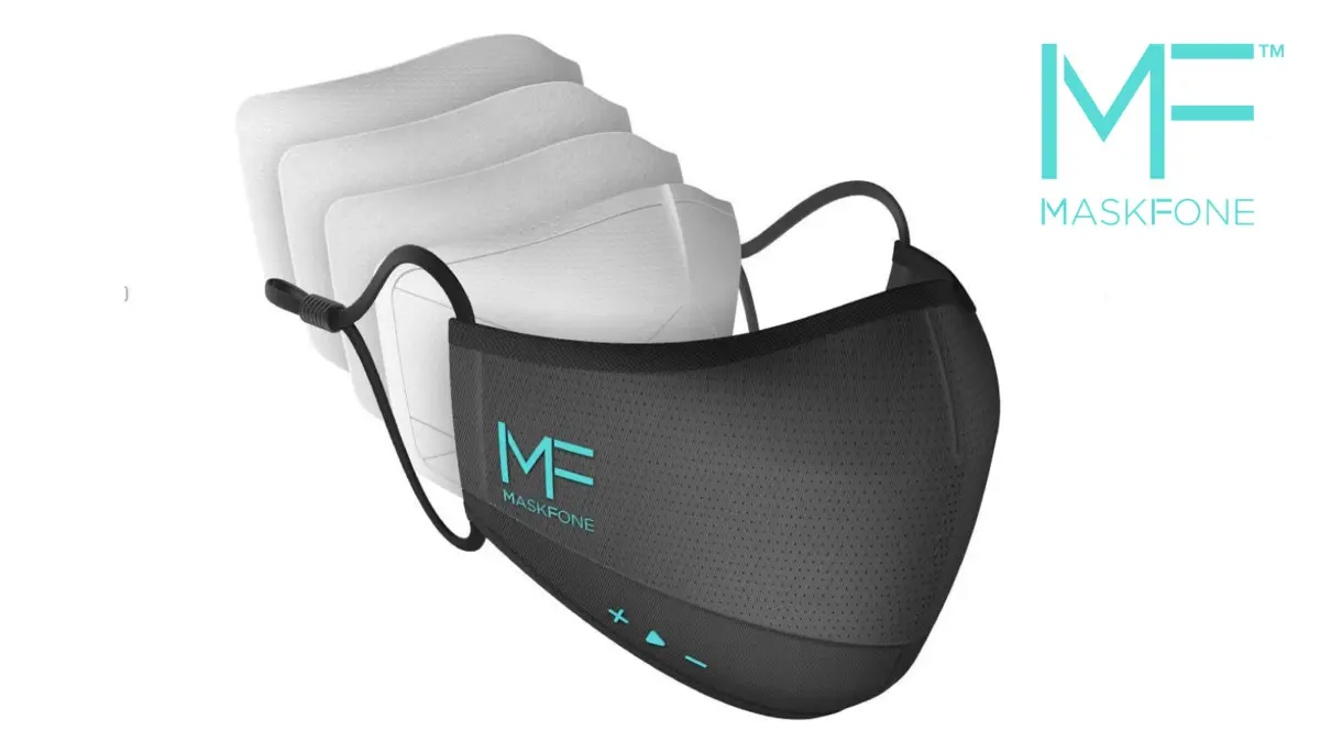 MASKFONE マスクフォン(ゲーミングマスク,ビジネスマスク) ワイヤレスイヤホンとマスクを一体化！進化系ガジェットマスク