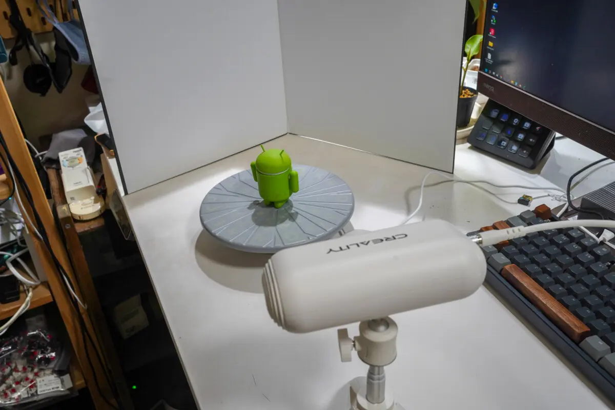 身近なものを手軽に3Dデータ化できる「Creality CR-Scan Lizard