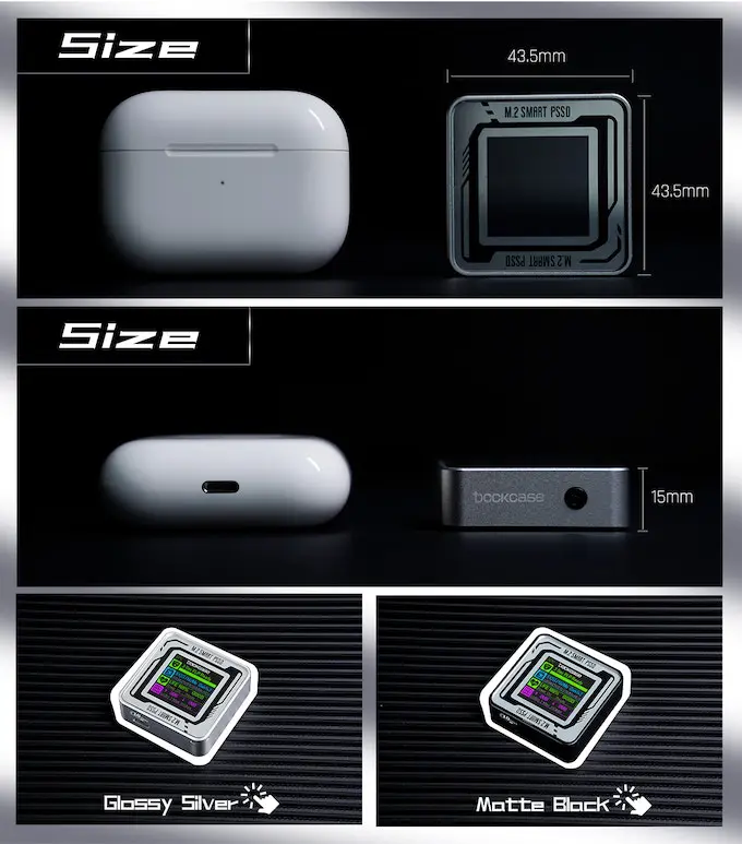 SSD512GBセット　DOCKCASE M.2 NVMeSSD外付けケース Amazon.co.jp: DOCKCASE M.2 NVMe SSD 外付けケース USB 3.2 Gen