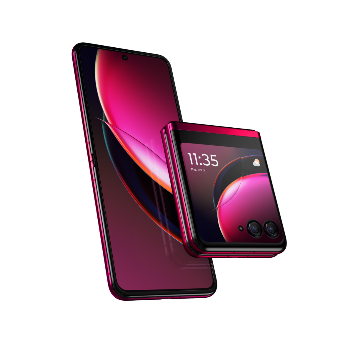 コンパクトな折りたたみ端末「motorola razr 40 ultra」8月下旬