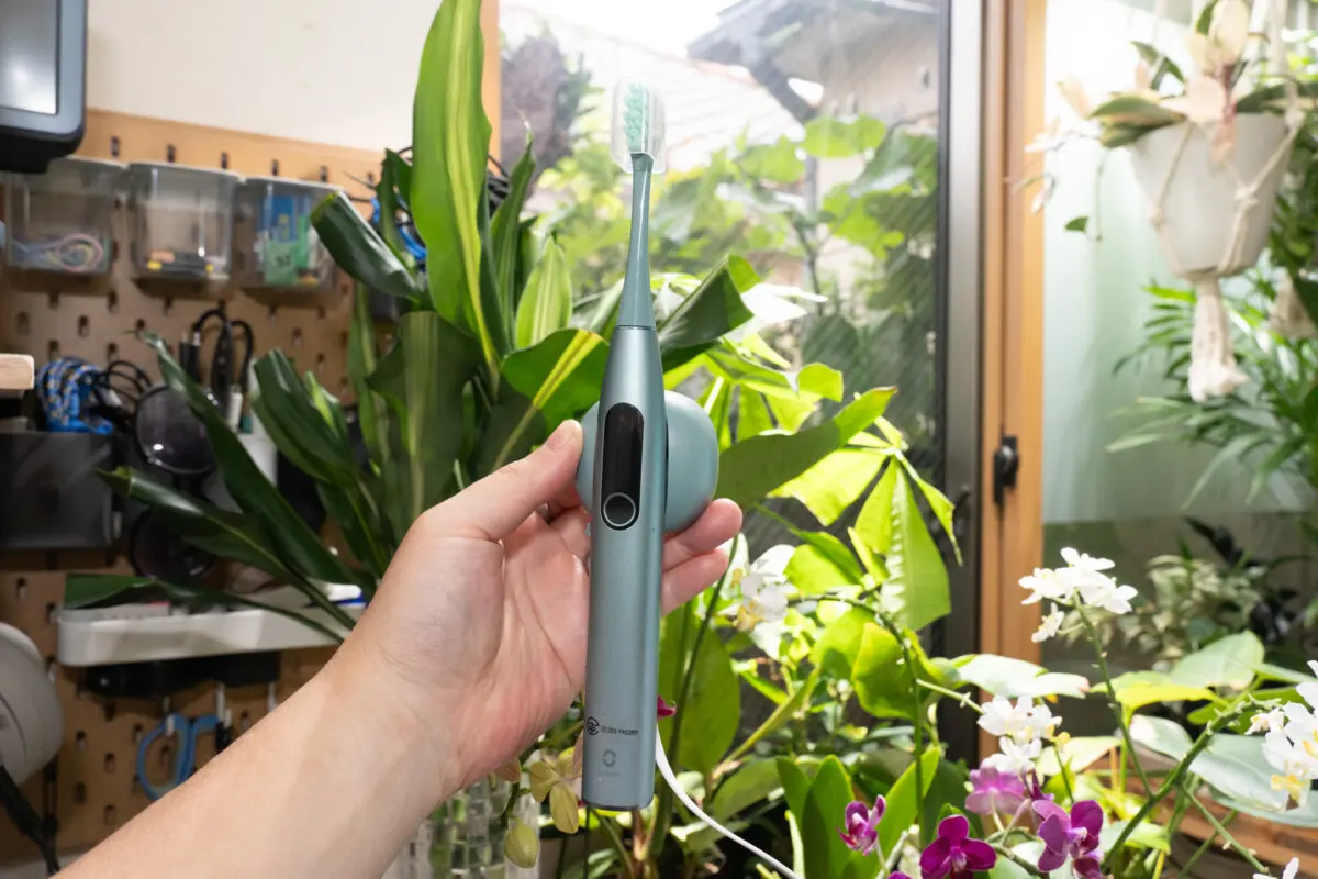 スマホでデータが見える電動歯ブラシ「Oclean X Pro」を試す【PR