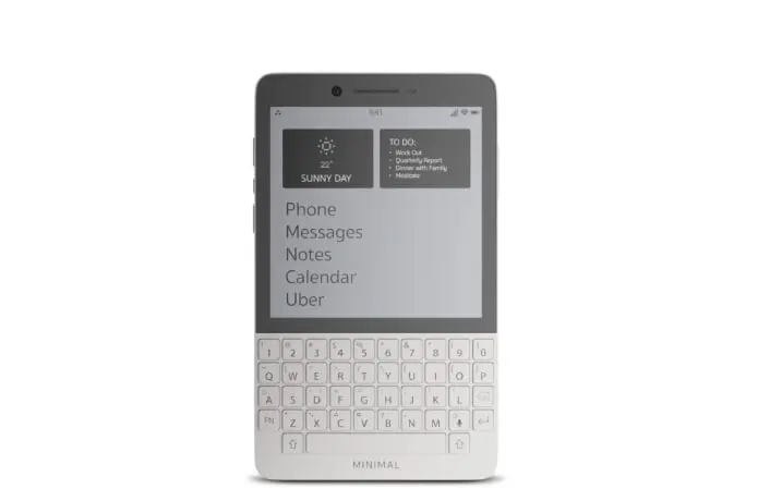 minimal phone QWERTYキーボード搭載スマートフォン 本体 - メルカリ
