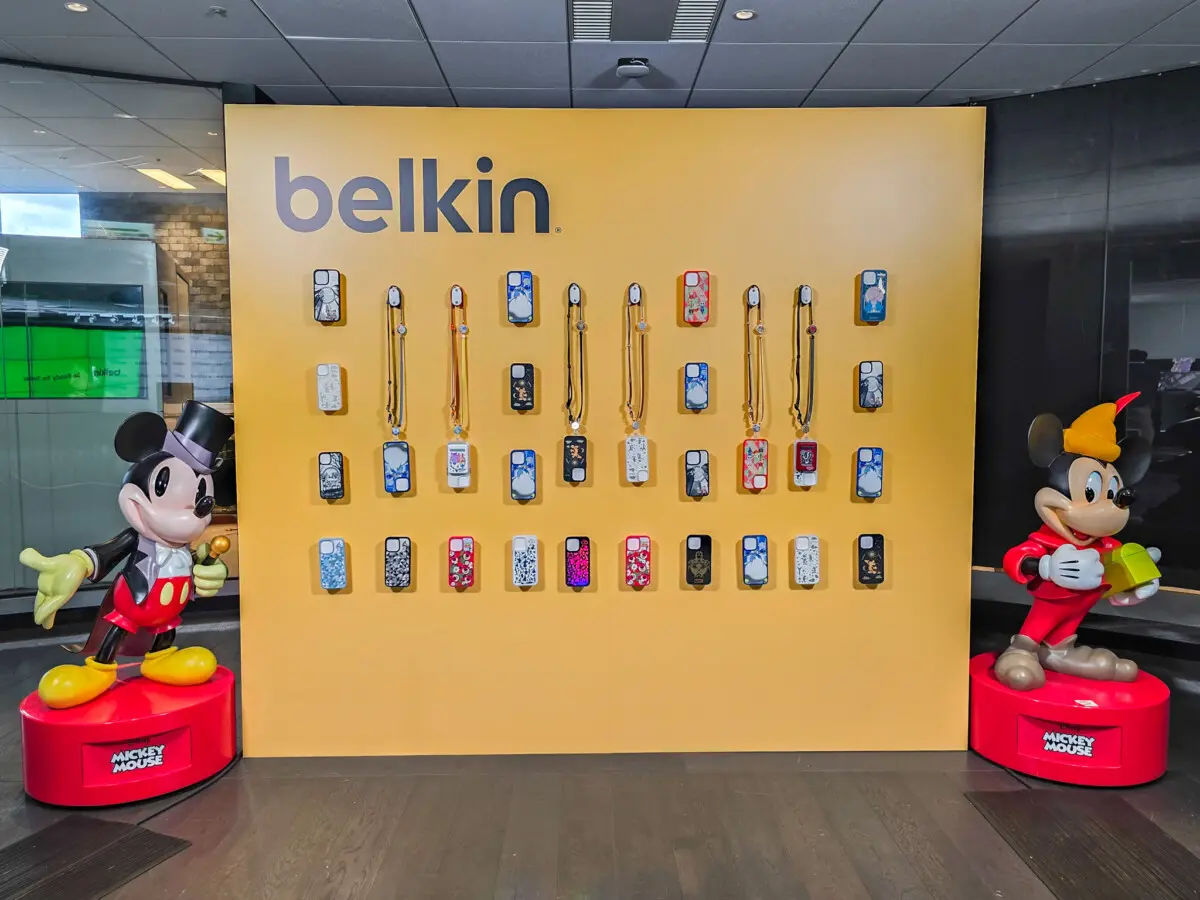 ベルキン、ディズニーをテーマとした新製品として特許取得の「スマホ