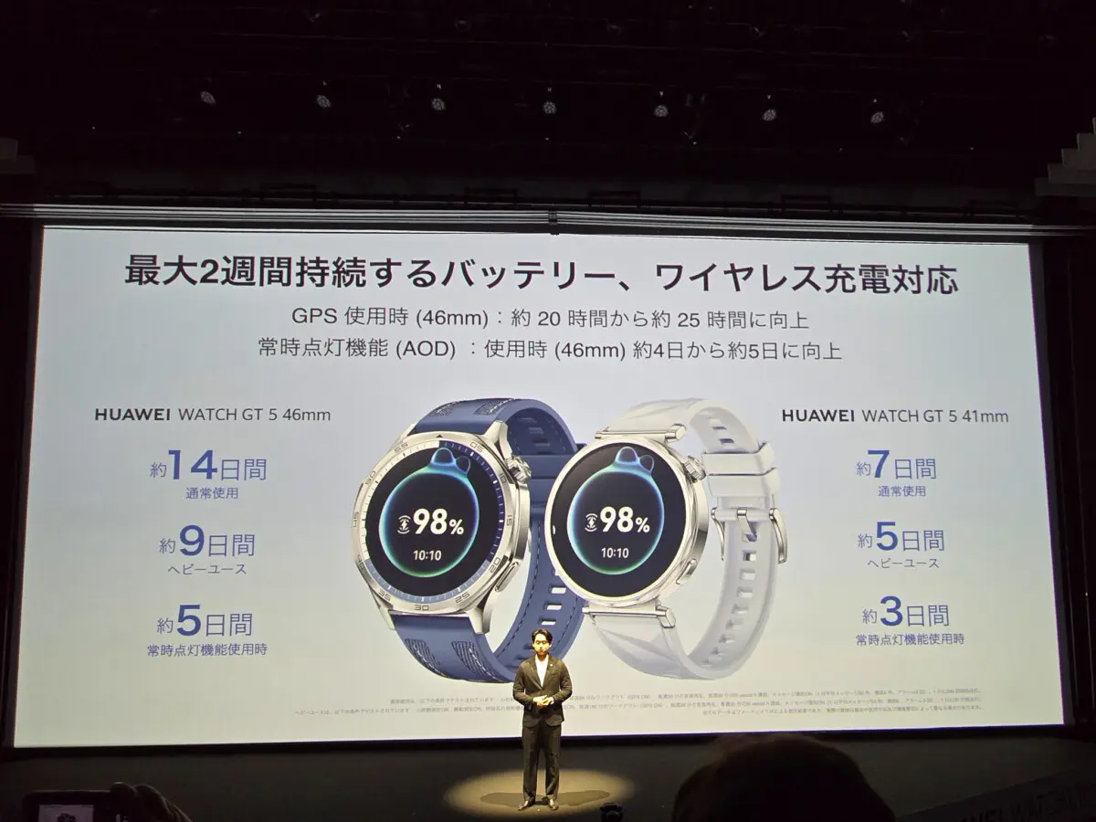 ゴルフ機能充実「HUAWEI WATCH GT 5／GT 5 Pro」発表、「HUAWEI WATCH