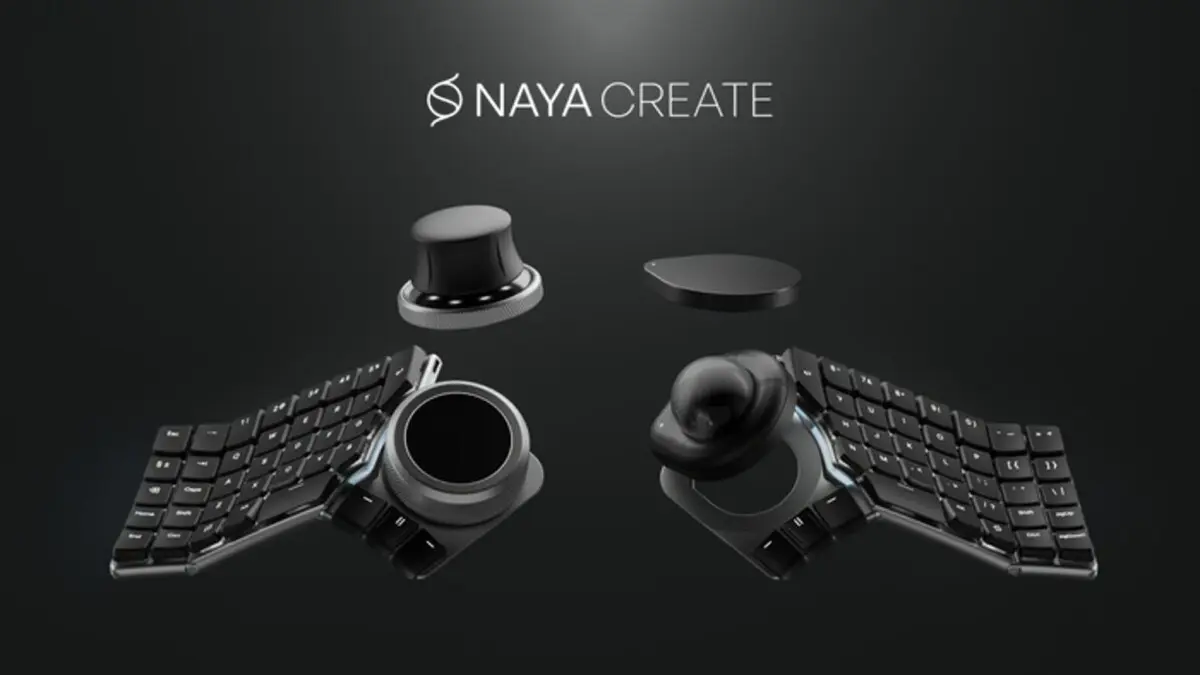 【最安値】Naya Create キーボード + モジュール3種類 変幻自在な左右分割キーボード「Naya Create」、国内クラファンは11月