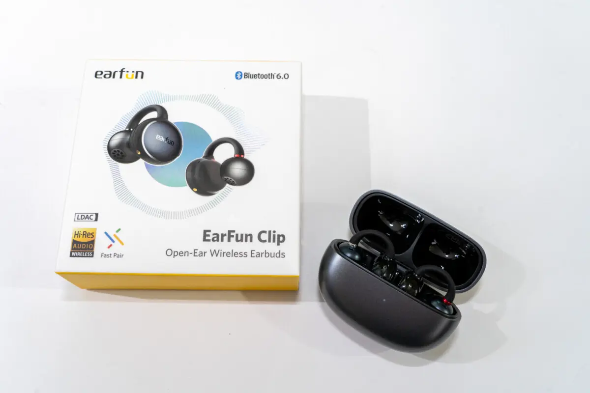 EarFun Clip レビュー：ハイレゾ対応のイヤーカフ型オープン