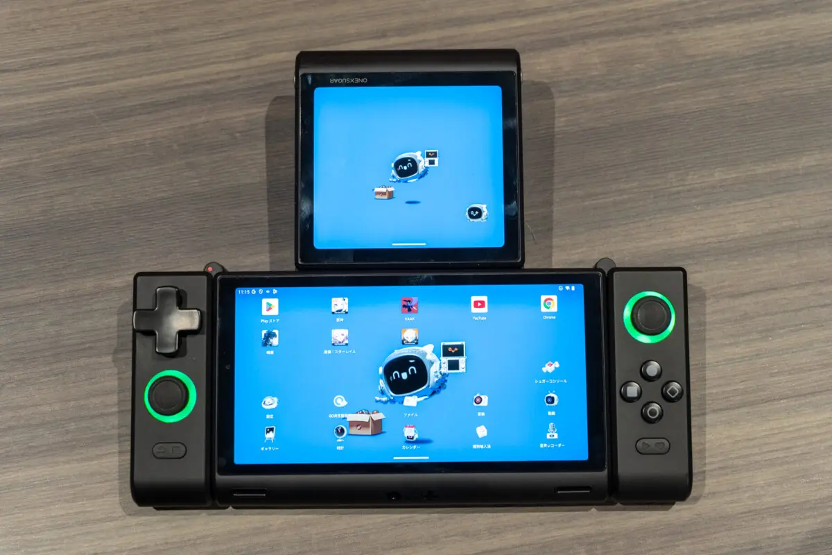 可変型2画面Androidゲーム機「ONEXSUGAR SUGAR 1 国内正規版」、11月