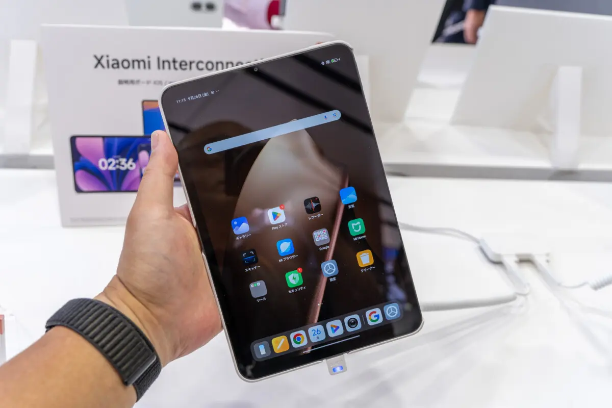 8.8インチの小型ハイエンドタブレット「Xiaomi Pad Mini」発売