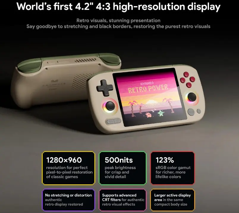 AYANEOのレトロゲーム機「Pocket AIR Mini」がクラファン開始 | Dream Seed