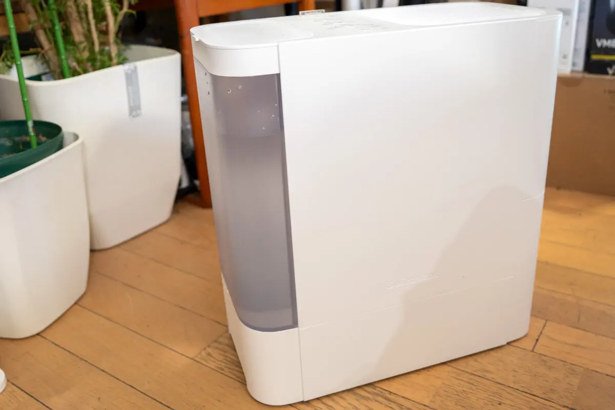 SwitchBotの気化式加湿器を使ってわかった実力。静か・清潔・省エネが