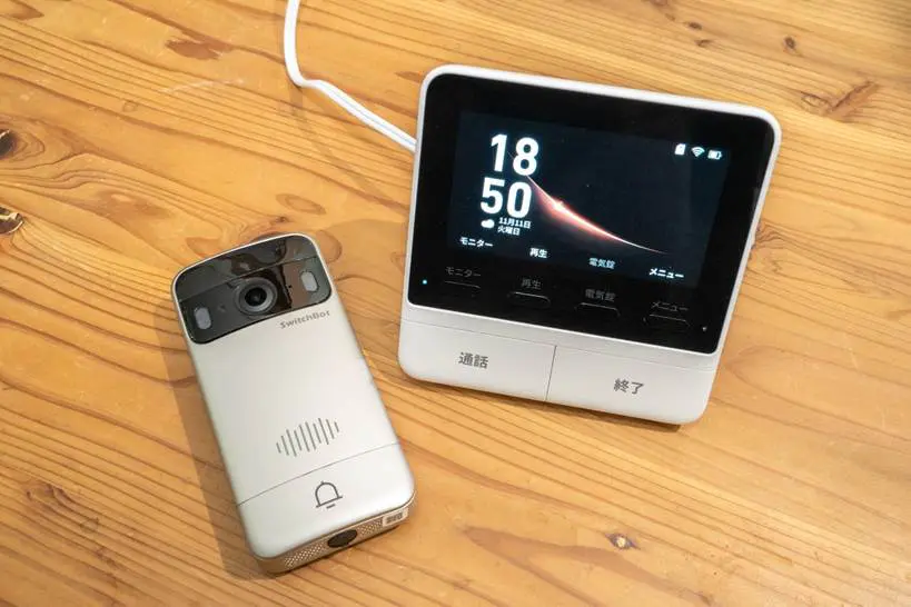 工事なしで使える玄関カメラ、SwitchBotスマートテレビドアホンを