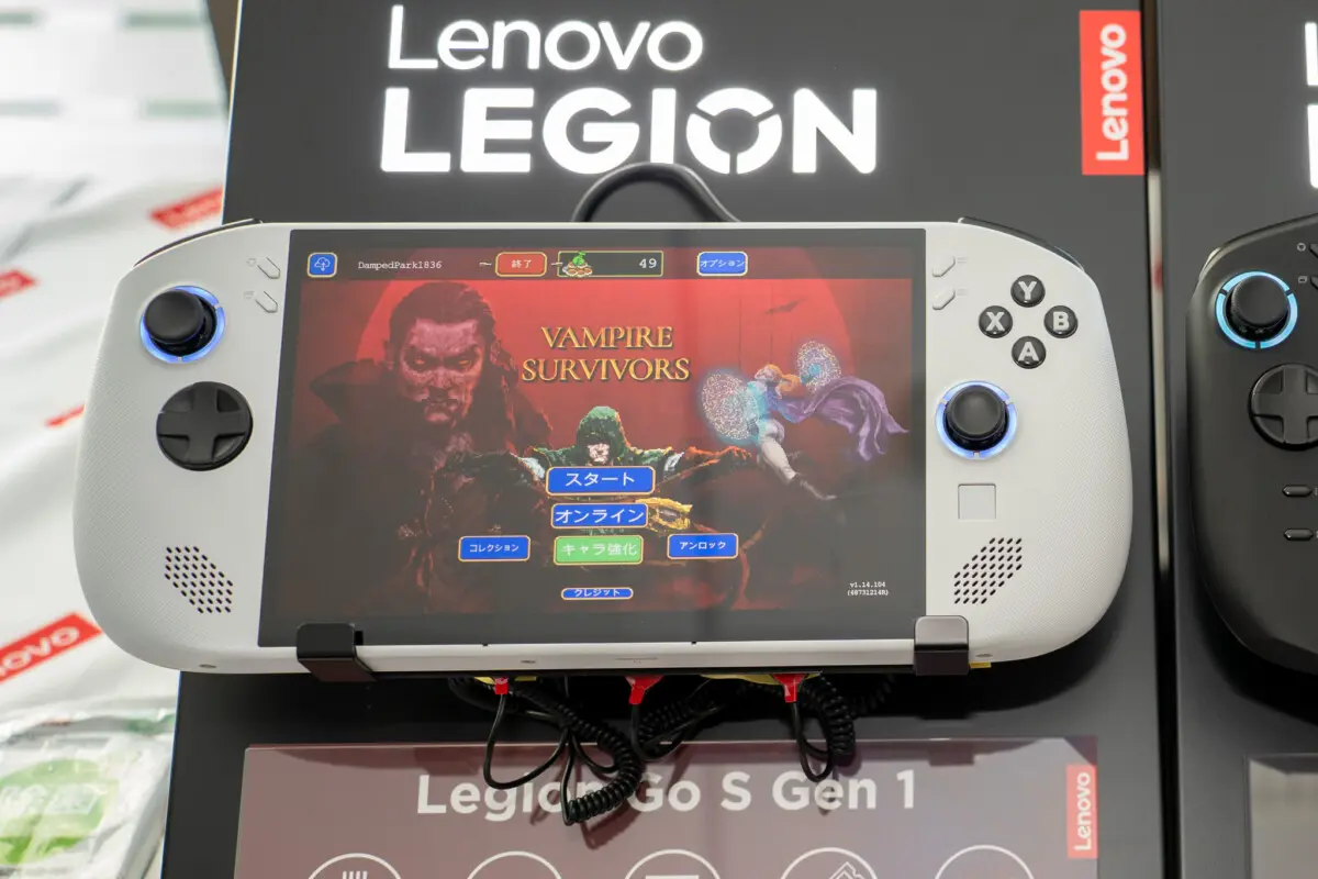 Lenovo、ポータブルゲーミングPCの新モデル「Lenovo Legion Go Gen 2