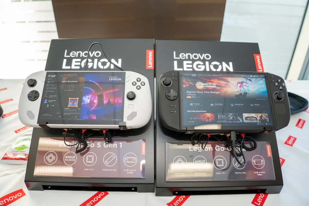 Lenovo、ポータブルゲーミングPCの新モデル「Lenovo Legion Go Gen 2