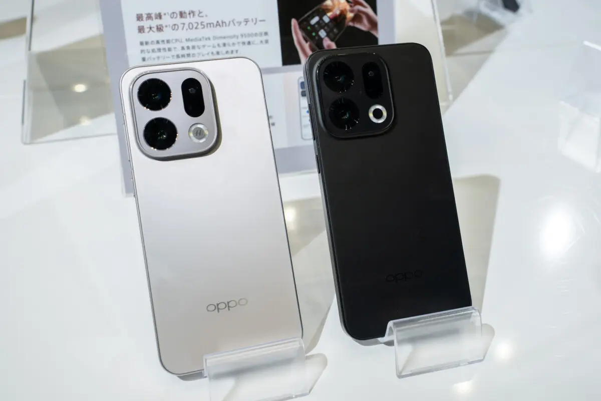 FeliCaと7025mAhバッテリー搭載のフラグシップ「OPPO Find X9」国内