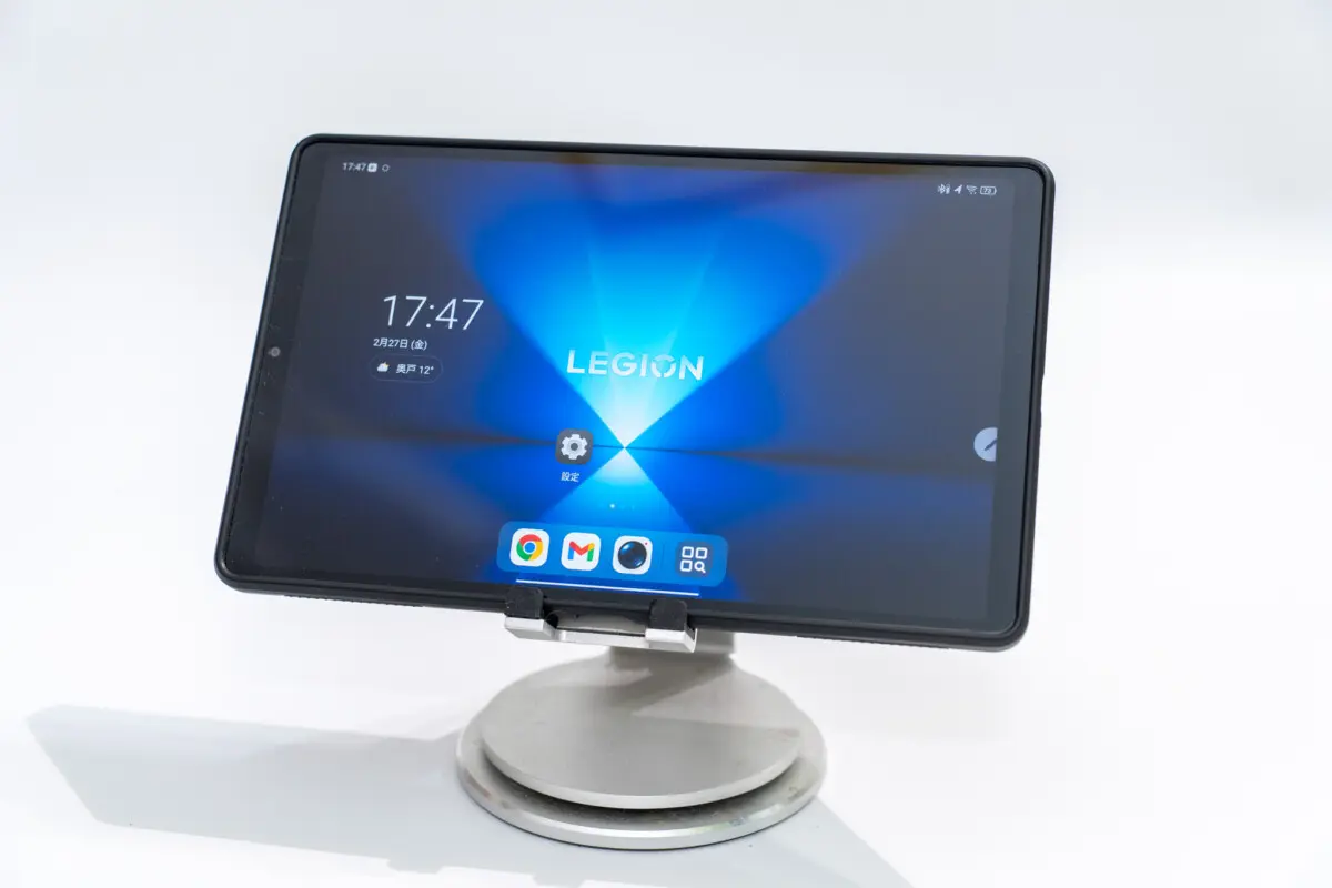 165Hz×Snapdragon 8 Elite搭載 ハイエンドタブレット「Legion Y700