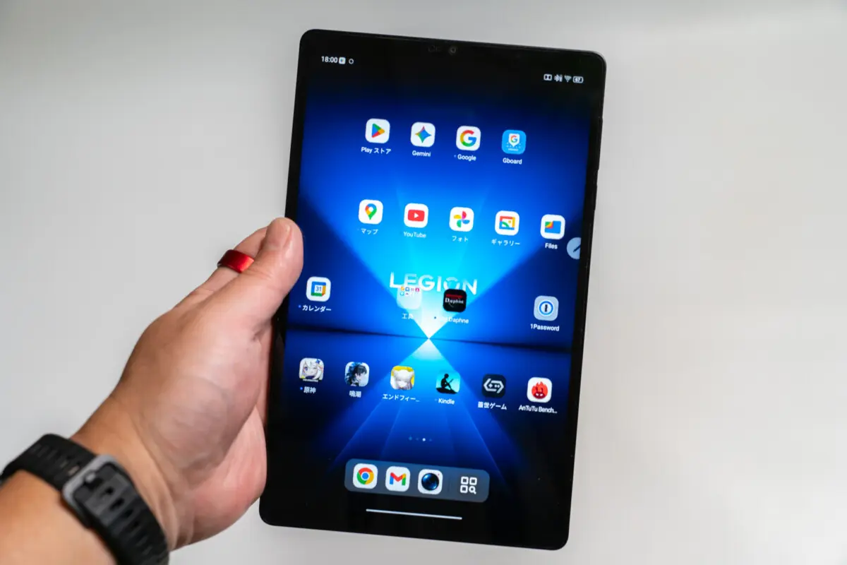 165Hz×Snapdragon 8 Elite搭載 ハイエンドタブレット「Legion Y700