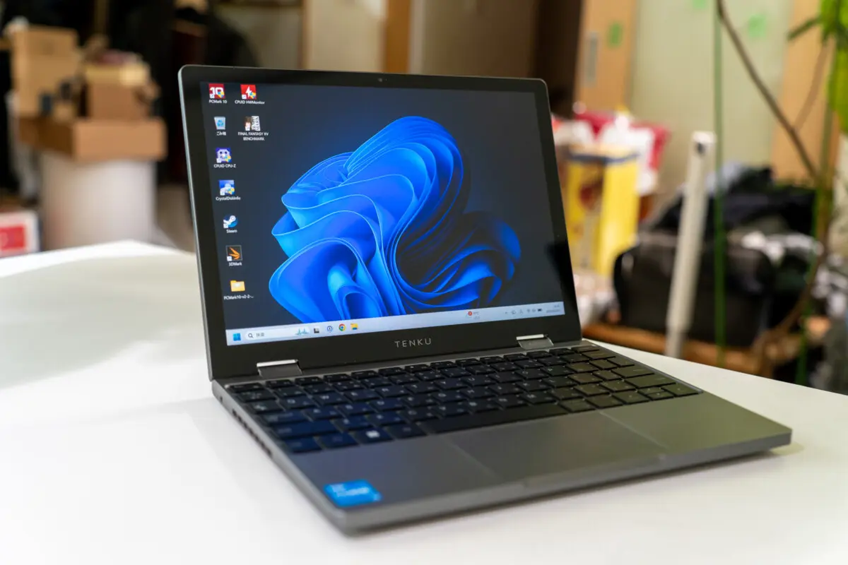 レビュー】TENKU Note Pro：950gにCore i3と32GB RAMを詰め込んだ10.5