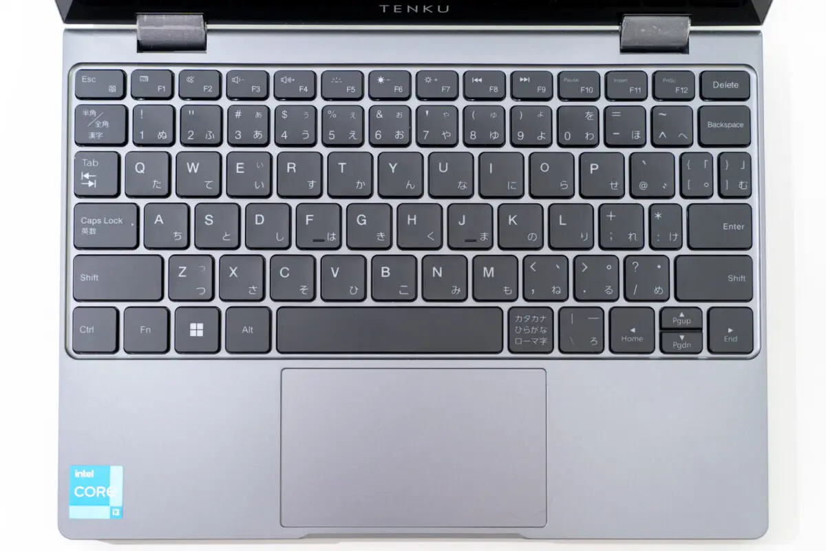 レビュー】TENKU Note Pro：950gにCore i3と32GB RAMを詰め込んだ10.5