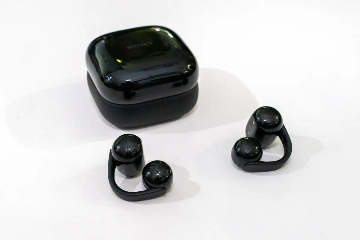 【新品同様】SONY LinkBudsClip ブラック イヤホン　イヤーカフ ソニー SONY 完全ワイヤレスイヤホン LinkBuds Clip ［ イヤーカフ型