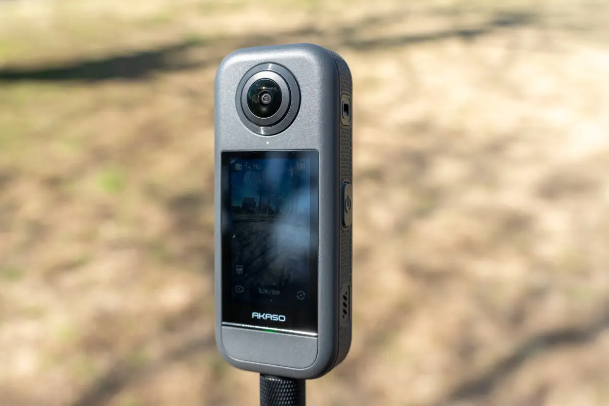 ビデオカメラ akaso360 AKASO、5.7Kの360°動画を撮影可能なアクションカメラ「AKASO 360」が