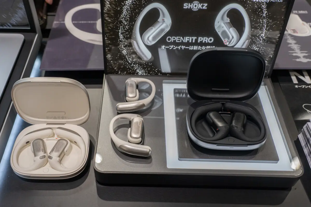 Shokz「OpenFit Pro」発表。耳を塞がないのにノイズを低減する新