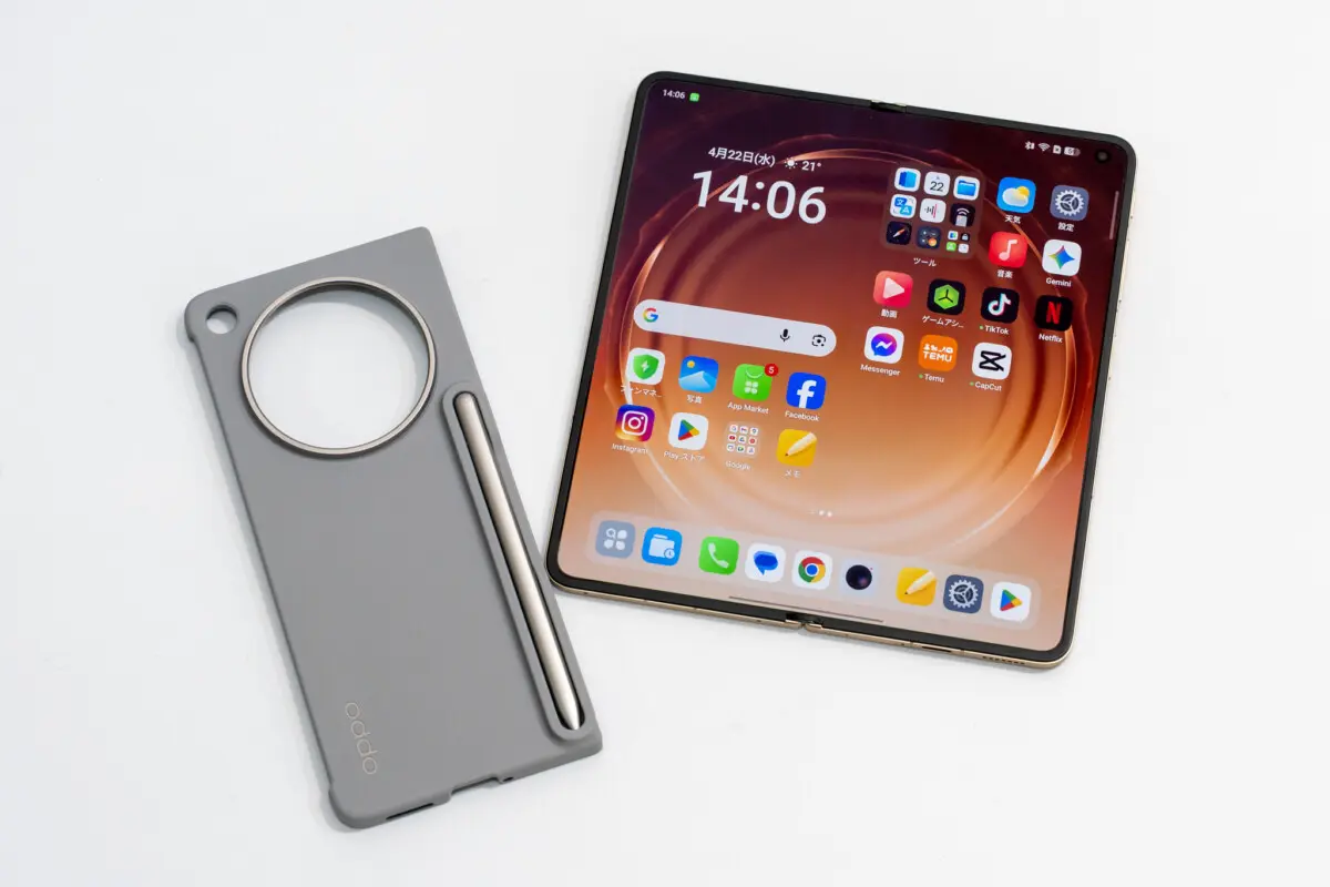OPPO Find N6レビュー：薄さ・折り目・AIペン、Galaxy Z Fold 7に挑む