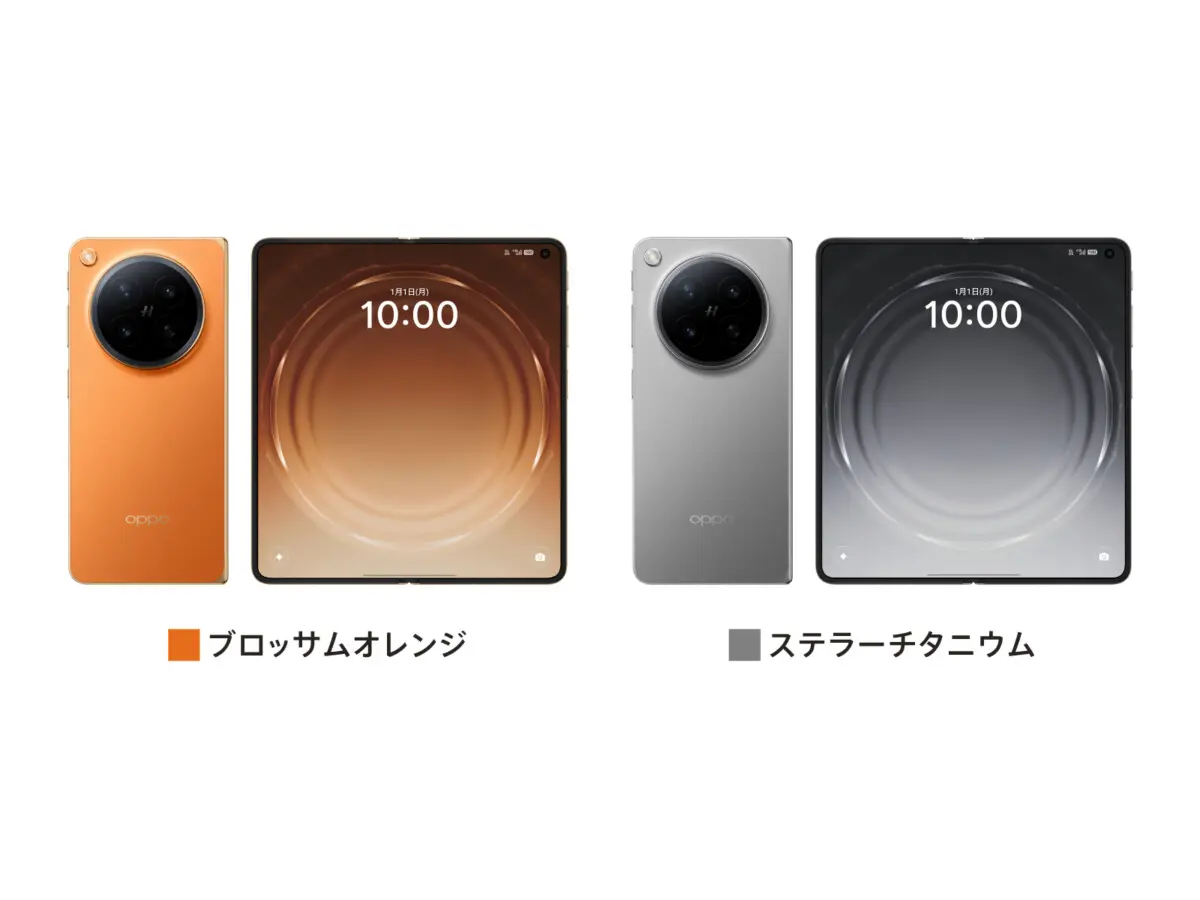 OPPO、初の折りたたみ「Find N6」日本上陸。4月15日発売、税込31万8000