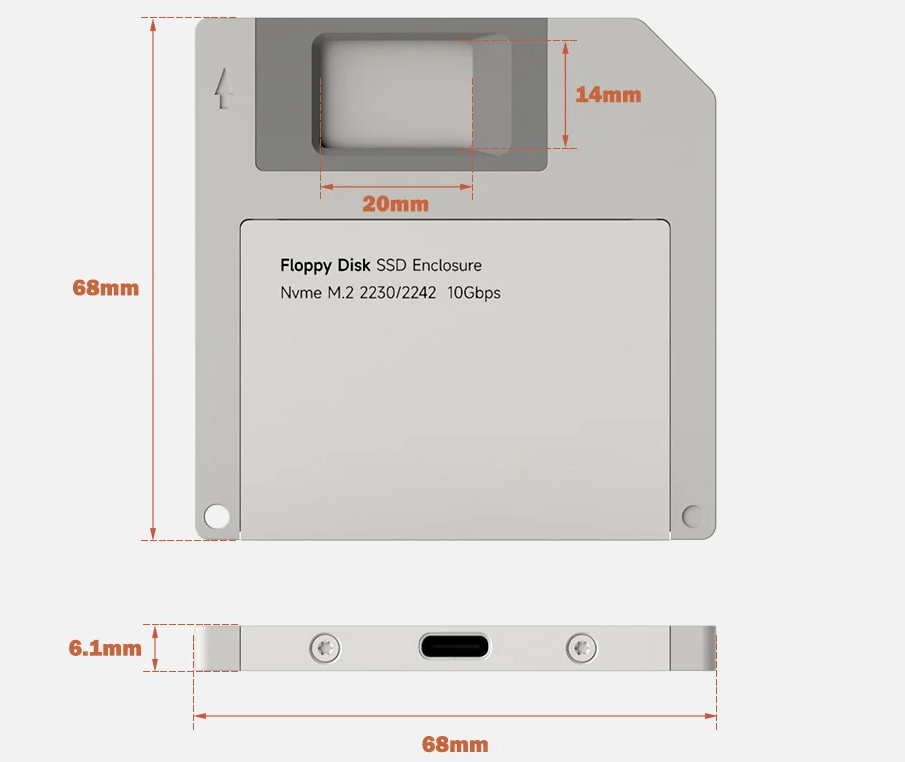 見た目はフロッピー、中身は10Gbps SSD。HAGiBiSの遊び心ケースを試す