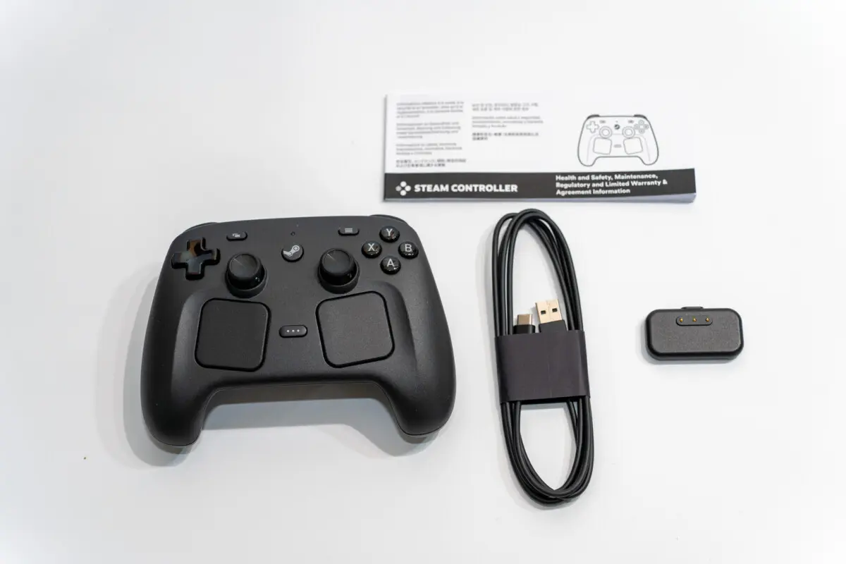 Steam Controller」レビュー、独特な配置と多彩な接続方式に対応