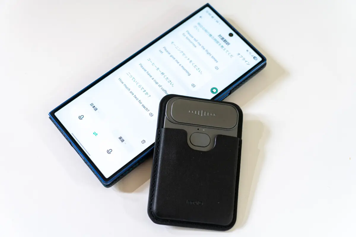 InnAIO TransNote」レビュー：翻訳機能を主役に据えたカード型AIボイス