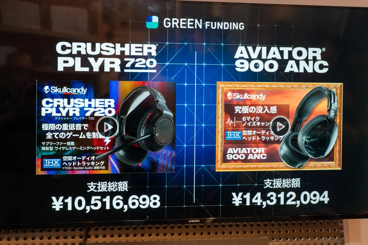 Skullcandy、シリーズ初のSound by Bose搭載「Crusher 1080 ANC」を 